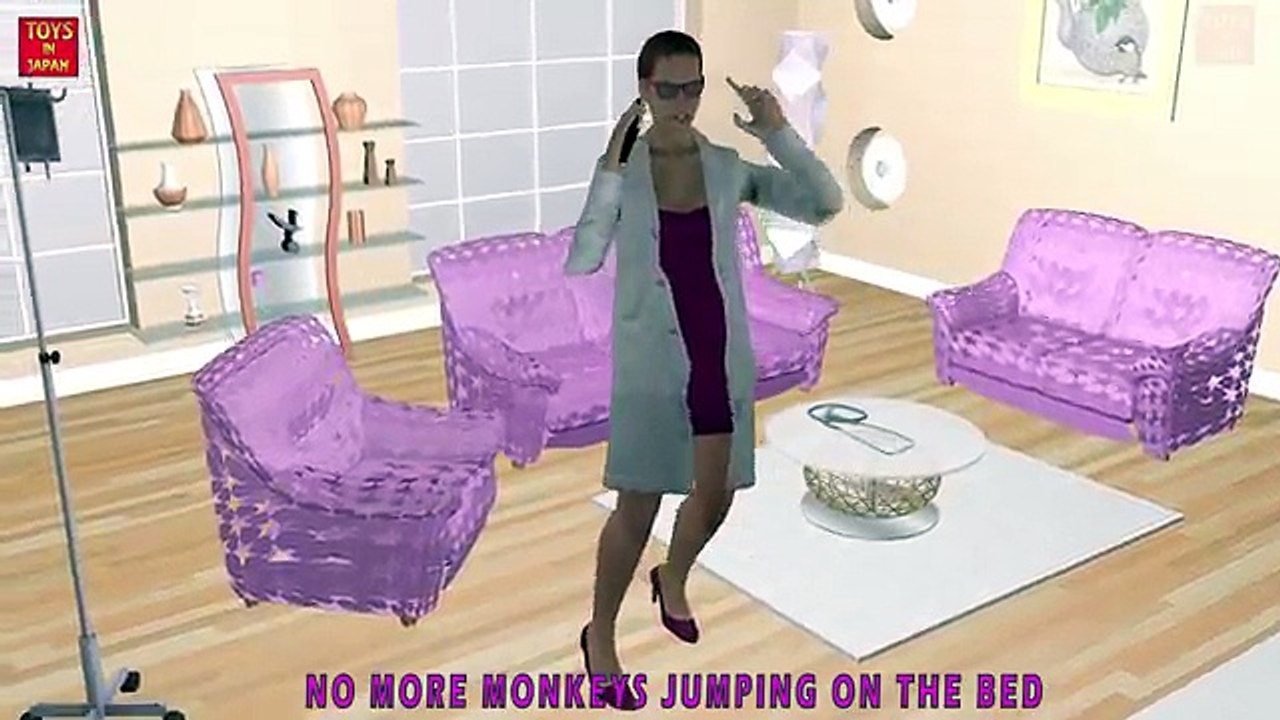 5 Little DRAGON BALL SONGOKU Jumping On The Bed | Nursery Rhymes Children Songs | 3D Animation