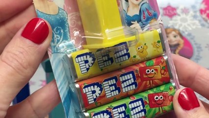 Frozen Disney Princess PEZ Candies Dispensers Collection Juguetes Princesas Disney