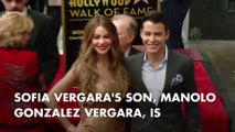 Sofia Vergara's son makes his modeling debut