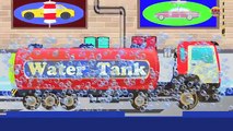 Water Tank Truck | Car Wash | Kids Car Wash