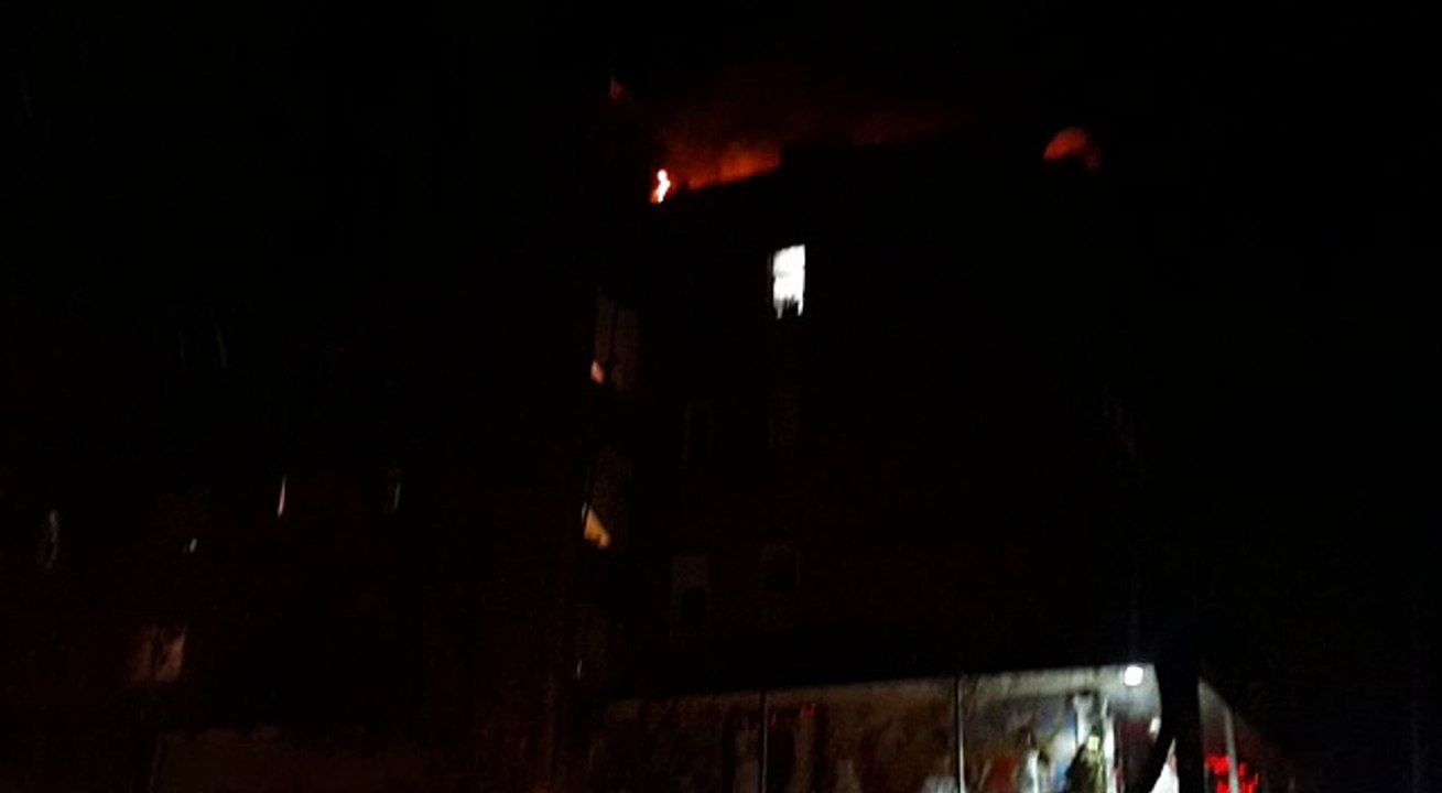 zjarr ne tirane