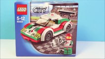 LEGO CITY CARS RACE TEAM TOY STOP MOTION TOY VIDEO REVIEW