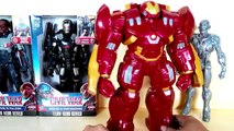 Superhero marvel - Titan Hero Tech - Hulkbuster, War Machine, Falcon, Ultron toys #SurpriseEggs4k
