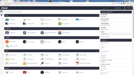 how to change the style theme in cpanel