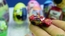 Play Doh Peppa Pig Cars 2 Surprise Eggs Disney Frozen Barbie kinder Eggs Spongebob Angry Birds