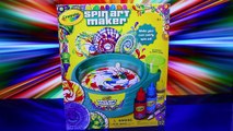 Crayola Spin Art Maker Machine Spinning Art Painting Set Toy Review Kid Friendly DisneyCarToys