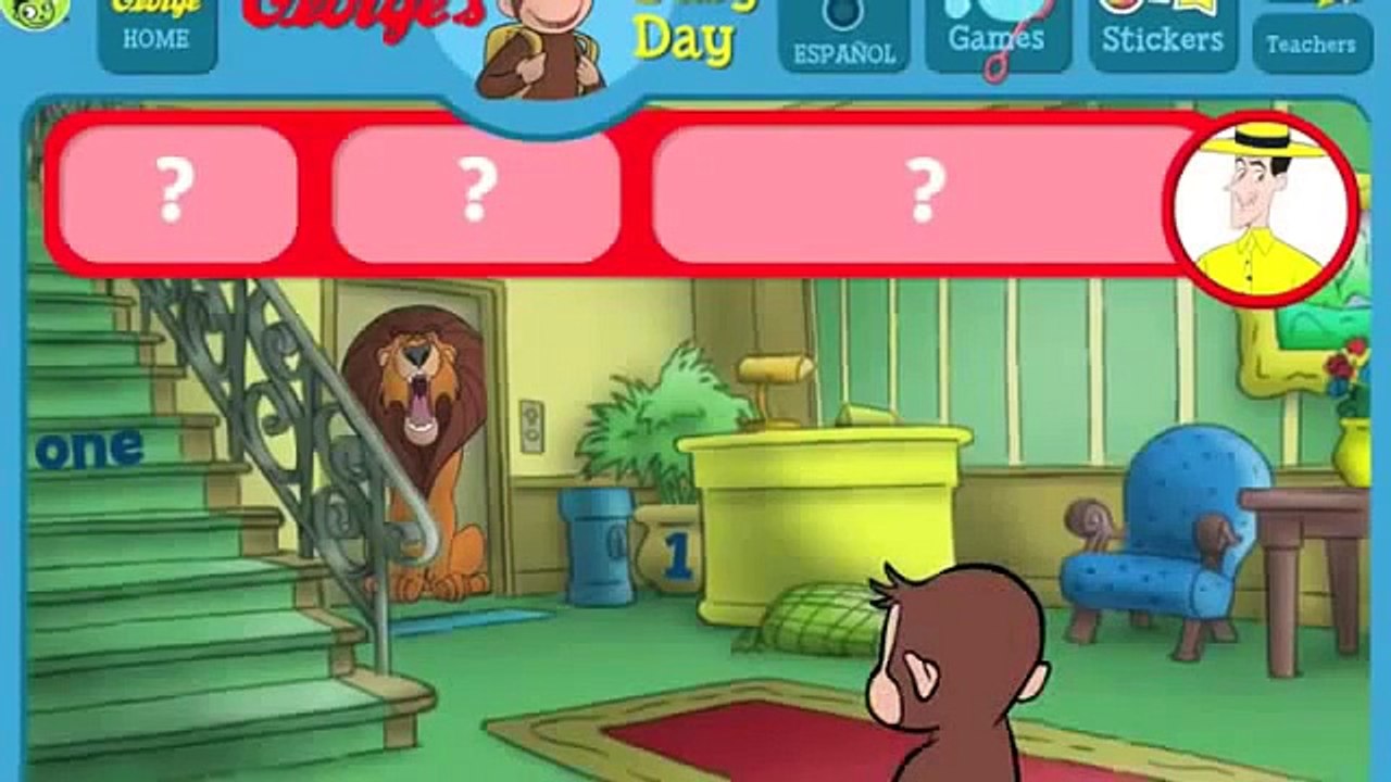 Curious George Hide and Seek # Play disney Games # Watch Cartoons
