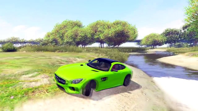 Spiderman Disney Cars Lightning McQueen and Colors Special Car (Nursery Rhymes - Cartoon For Kids)