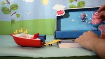 PEPPA PIG Splash Speedboat ♥ Le Bateau Hors-Bord des Vacances ♥ Peppa Pig Vehículo de aventuras