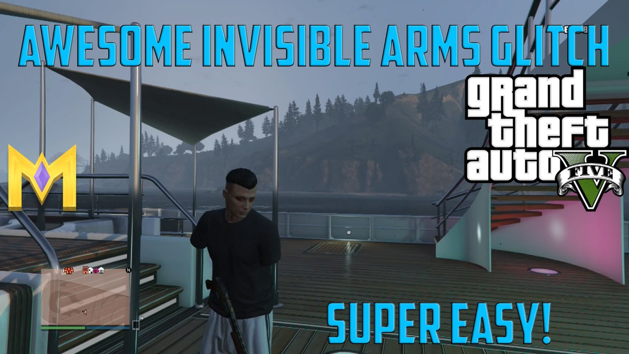 GTA 5 Online Glitches - NEW Invisible Arms Glitch - EASY Modded Outfit Look