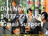 Get the whole host of your hurdles fixed via 1-877-729-6626 Gmail Tech Support