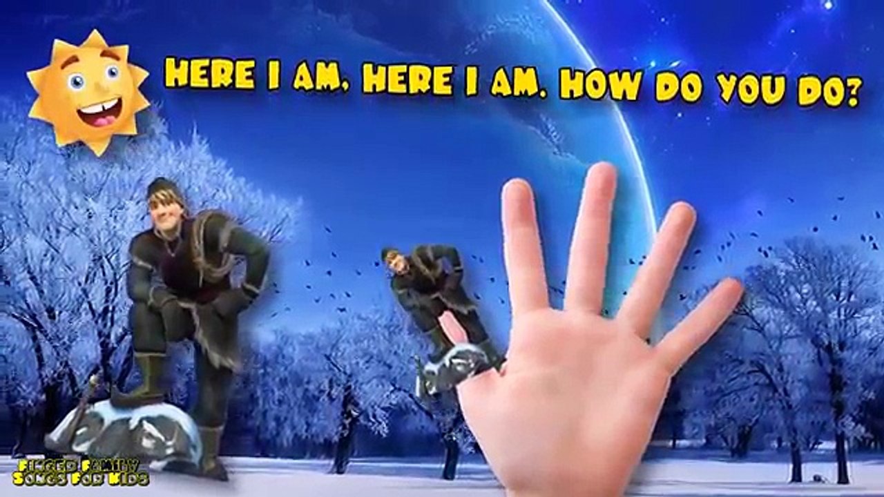 Frozen Finger Family CHildren Nursery Rhymes | Finger Family Songs For Kids