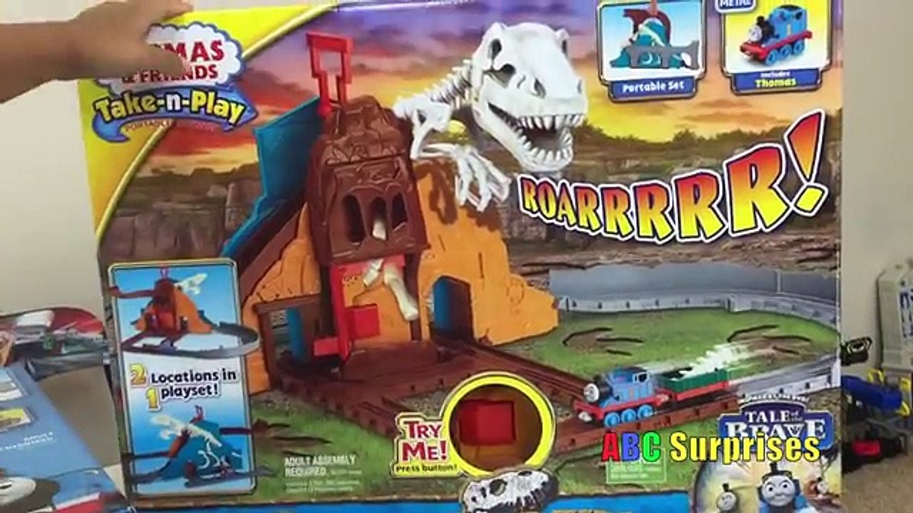 Thomas & Friends Take N Play Roaring Dino Run Play Set Fisher Price Fun For Kids Discover Artifacts