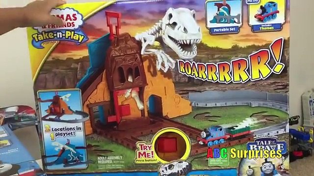 Thomas & Friends Take N Play Roaring Dino Run Play Set Fisher Price Fun For Kids Discover Artifacts