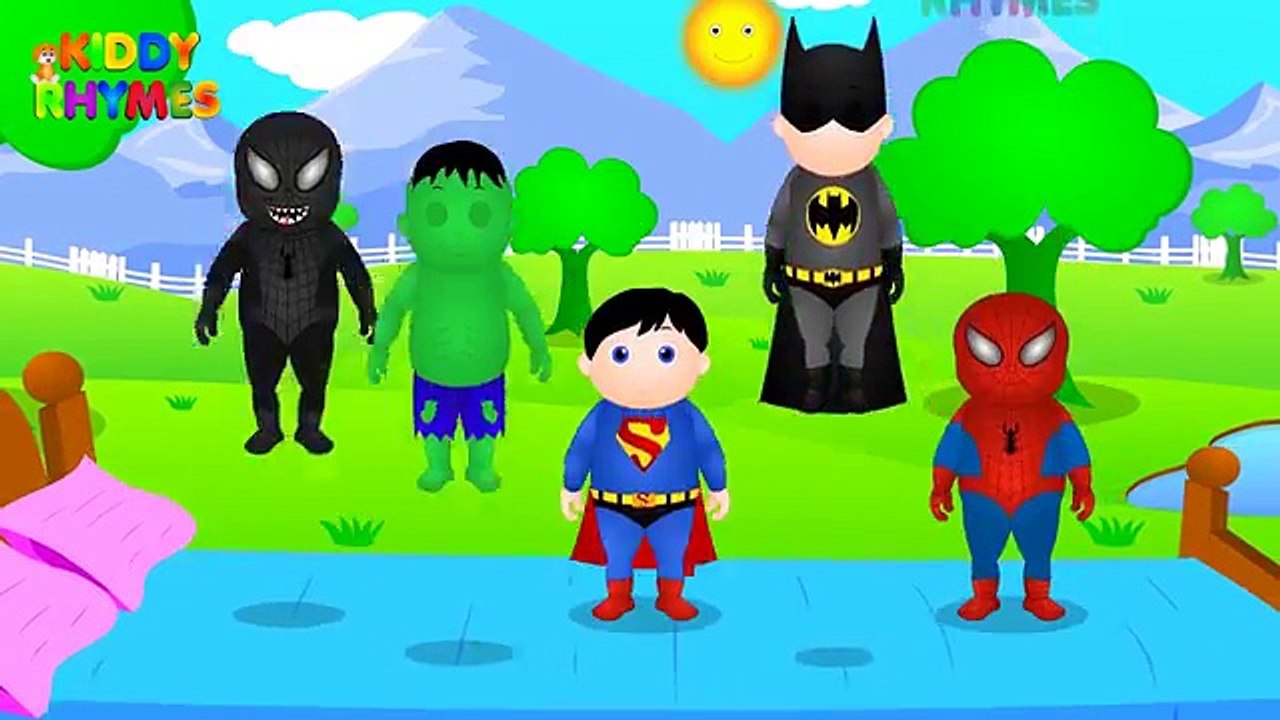 Finger Family Collection | Superman Finger Family (Superman Vs Batman) Finger Family (Batman)