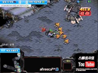 Starcraft Brood War 사일BJ스타리그S4 41 Starleague S4 Ro32 Sharp조기석 (T) ZeLoT서문지훈 (P) vs 3판2선Bo3 Set 1설정