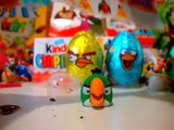 Киндер Сюрпризы Энгри Бердс,Unboxing Kinder Surprise Angry Birds игрушки Злые птички