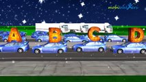 ABC Alphabet Songs For Children | Nursery Rhymes Car Songs 3D For Kids | Children Nursery Rhymes