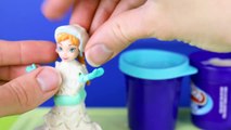 Frozen Wedding Anna and Kristoff Disney Frozen Play Doh Princess Anna Wedding Gown Play Dough Dress