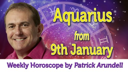 Aquarius Weekly Horoscope from 9th January 2017