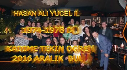 H.A.Y. İlkokulu 74-78 Dönemi Öğrencileri 2016 Sunset Buluşması