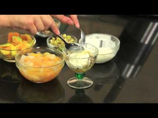 كوكتيل الفواكه بالايس كريم والمكسرات  #ساندويتش_وحاجة_ساقعة #شريف_الحطيبى #cbcsofra