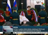 Rusia: Putin y Lavrov despiden con honores a embajador ruso asesinado