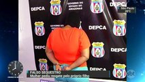 Mulher acusada de simular o sequestro do filho é presa em Manaus