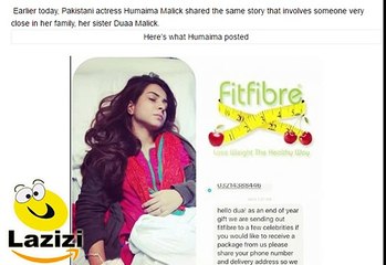 Dua Sister of Humaima Malik is Fighting For Life After Using Weight Loss Product - YouTube