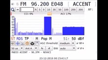 Vertical FM band scan @Craiova RO pointing direction Bor Serbia