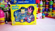 Play Doh SpongeBob Squarepants Toys videos, Playdough for Children