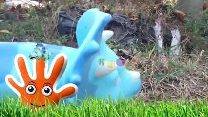 Dinosaur Toys Nature Finger Family BY KidsW