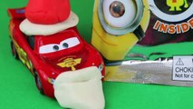 Play-Doh Santa Lightning McQueen 24 Days of Christmas Day 9 Blind Bags Minions Despicable Me 2