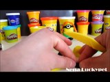 [PlayDoh Collection] Play Doh Minions Modeling Compilation-Make Minion Girl and Minion Maid new *