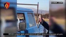 pamjet e aksionit të policisë për kapjen e autorit