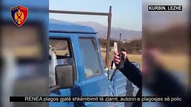 pamjet e aksionit të policisë për kapjen e autorit