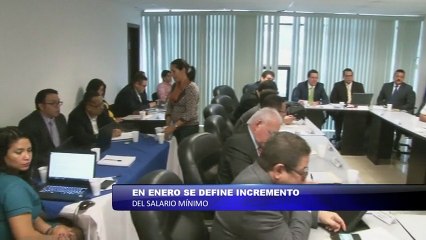 En enero se define incremento del salario minimo