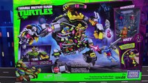 Teenage Mutant Ninja Turtles Mega Bloks Transforming Turtle Mech with Mega Blok Shellraiser Parody