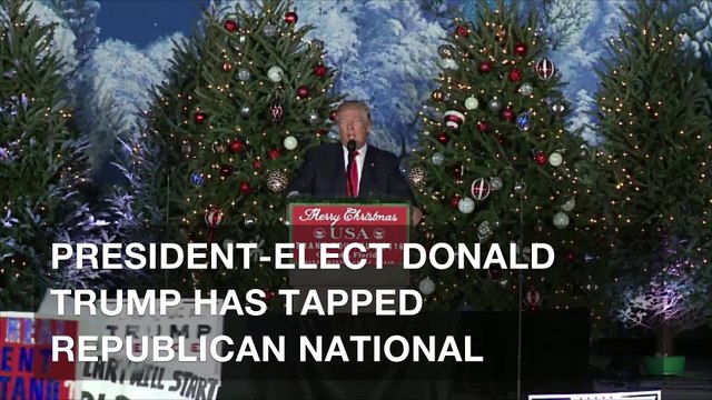 Trump taps Sean Spicer for press secretary