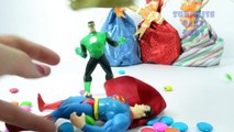 Superman & Batman Play Doh Toys Surprise Gifts for Children | Disney Toys for Kids Nursery Rhymes
