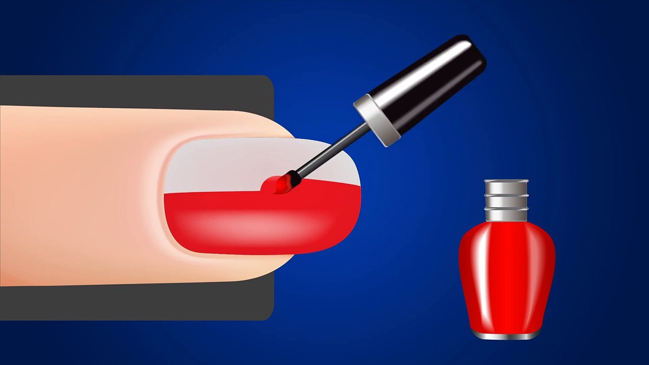 Learn Colors with Surprise Nail Art, Learning Colours for Kids Children Toddlers Baby Videos