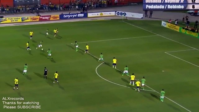 Robinho Goal Neymar vs Robinho 12-7 (Ousadia x Pedalada) 2016 HD