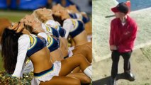 NSFW Chargers Security Guard CAUGHT Masturbating During Cheerleaders Performance, Employer Responds