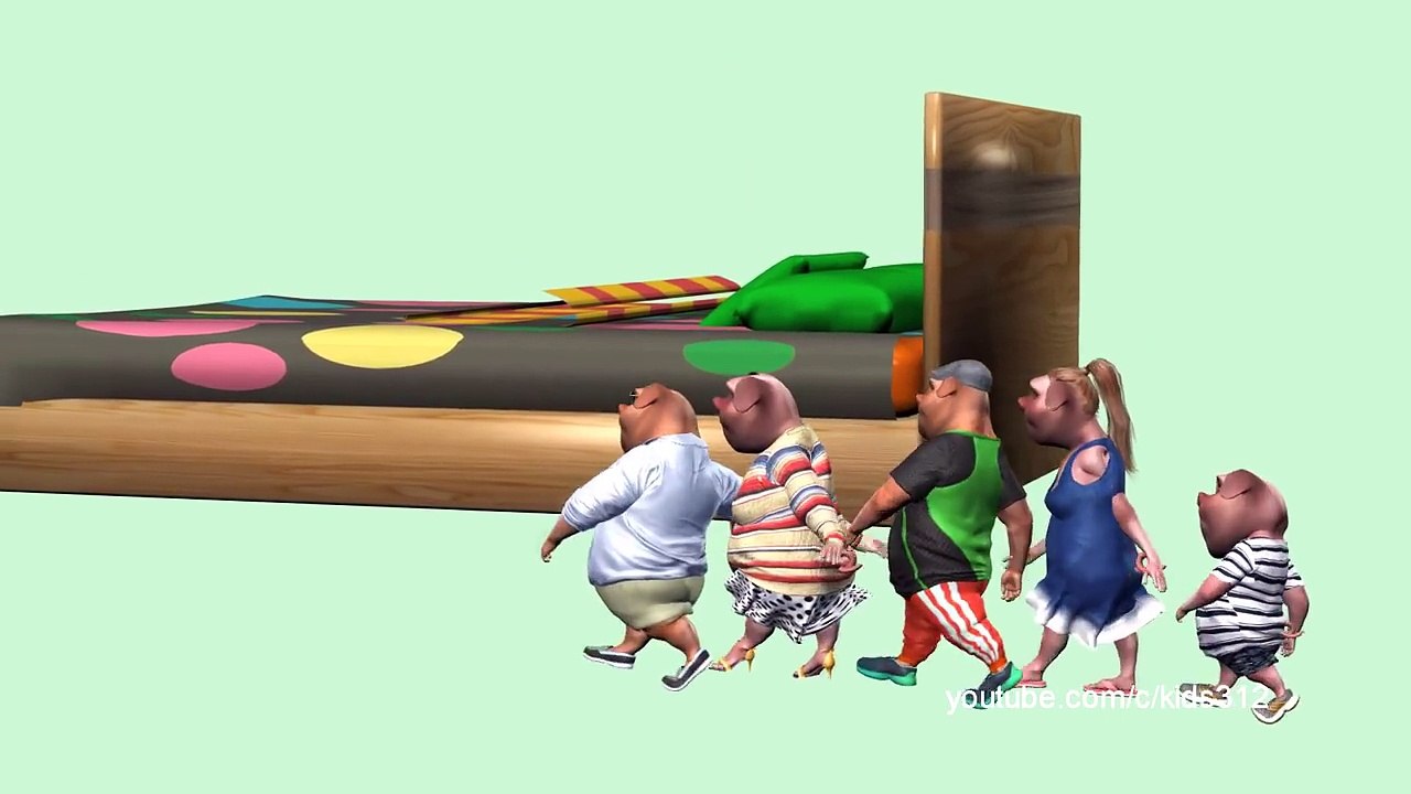Five Little Monkeys Jumping On The Bed