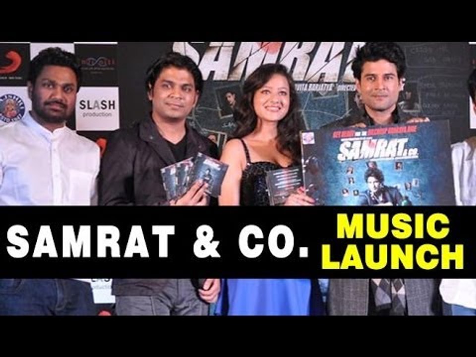 Rajeev Khandelwal and Madalsa Sharma At The 'Samrat & Co.' Music Launch
