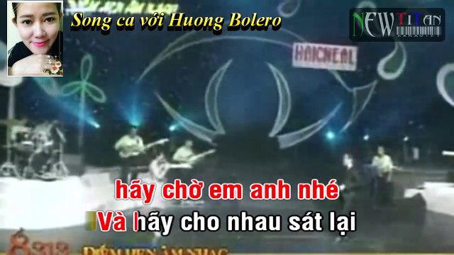 Karaoke Cơn Mưa Tình Yêu_Song ca với Huong Bolero