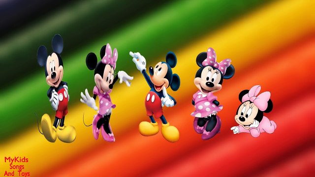 Finger Family Nursery Rhymes Disney Mickey Mouse Clubhouse ( Daddy Finger Song ) Family Finger Songs
