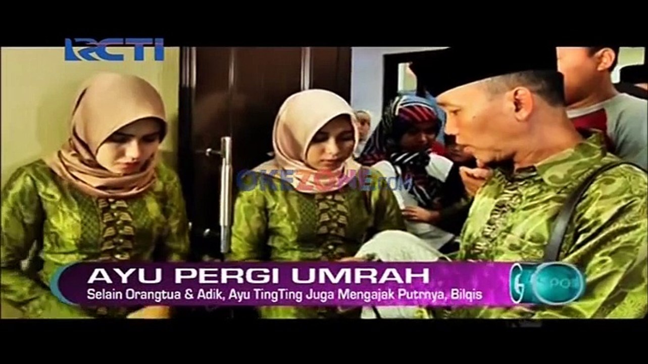 Ayu Ting Ting Pergi Umrah