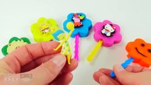 Play Doh Flowers Fun Colors Molds - Creative Playdough Modelling for Kids