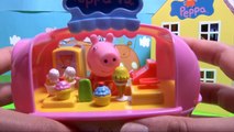 Peppa Pig Jouets Camping Car et Camion de Glaces - Animation Peppa et sa famille en vacances
